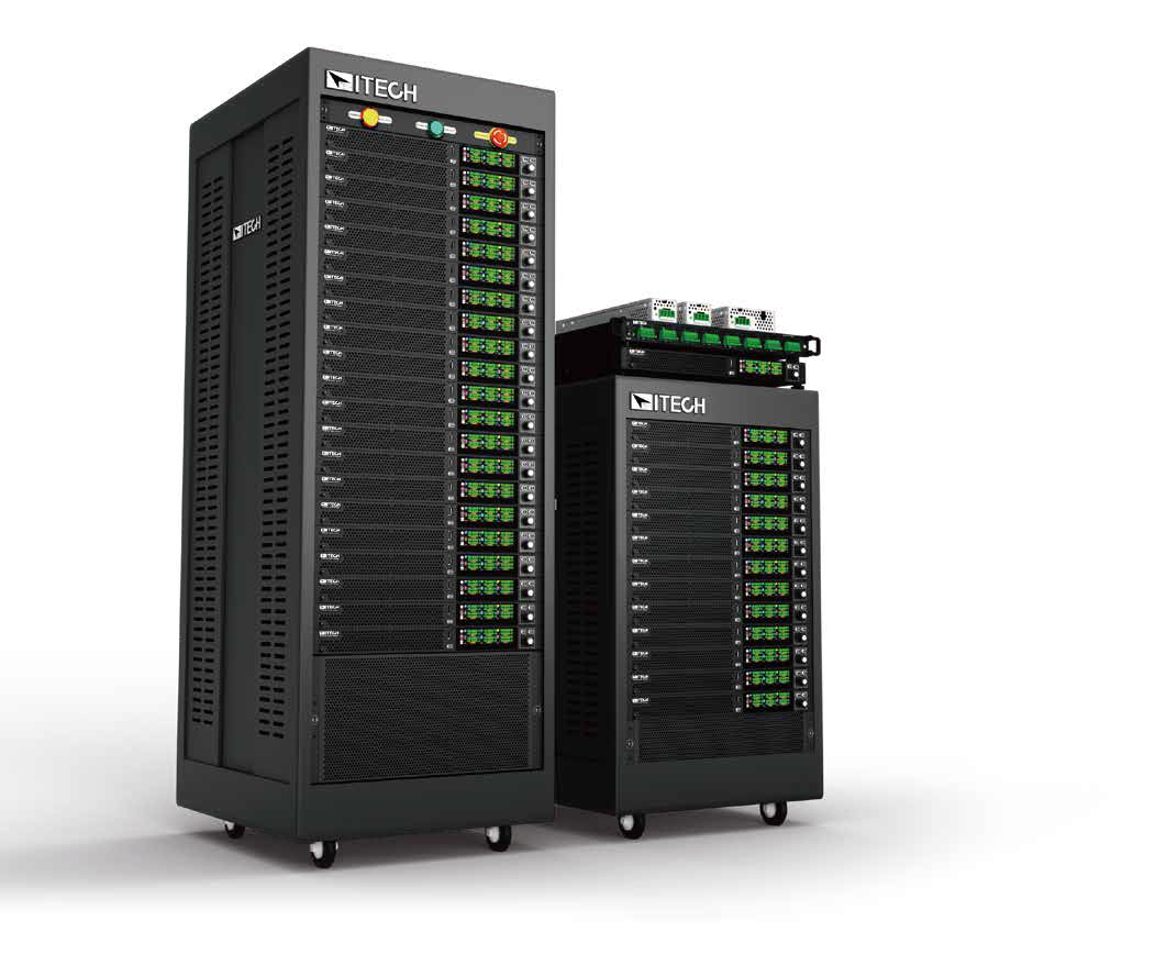 ITECH IT2700 메인프레임과 DC 전원 양방향 전원 전자부하 SMU 모듈 구성 이미지