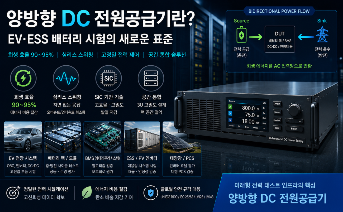 양방향전원공급기