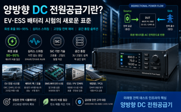 양방향전원공급기
