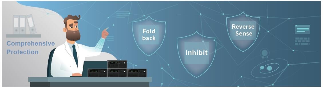 ITECH IT-M3140 Fold back Reverse Sense Inhibit 보호 기능 이미지