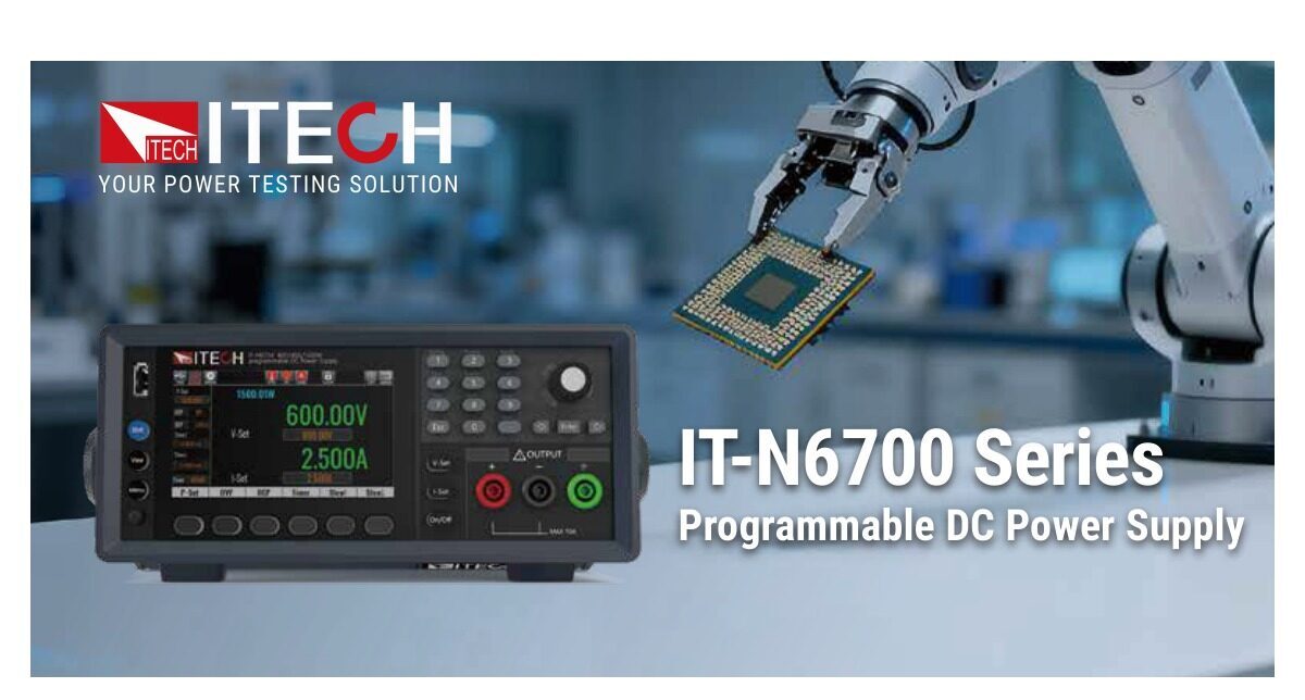 ITECH IT-N6700 DC 전원공급기 ATE 반도체 테스트 적용 이미지