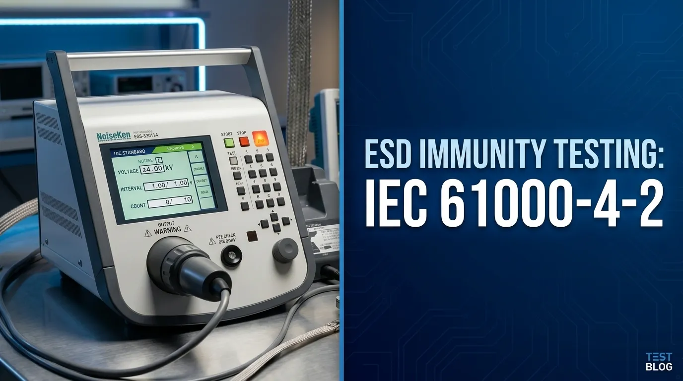 ESD 시험 블로그 대표이미지