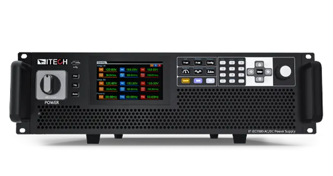 아이텍 ITECH IT-EC7800 프로그래머블 AC/DC 전원공급기 전면 제품 이미지