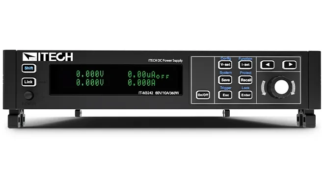 아이텍 ITECH IT-M3200 고정밀 프로그래머블 DC 전원공급기 전면 제품 이미지