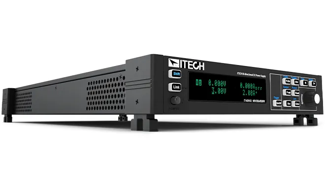 아이텍 ITECH IT-M3400 양방향 DC 전원공급기 전면 사선 제품 이미지