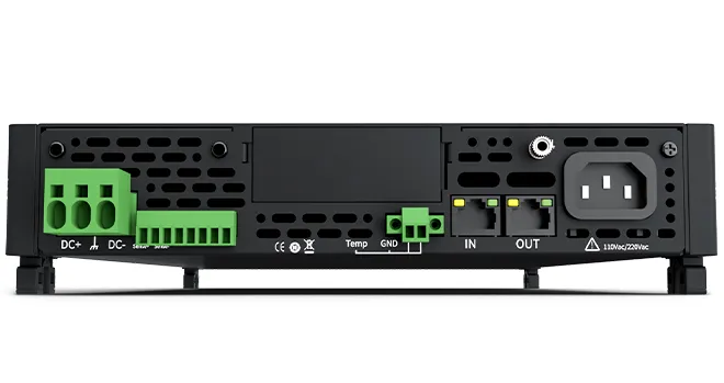 아이텍 ITECH IT-M3400 후면 전원 단자와 통신 인터페이스 이미지