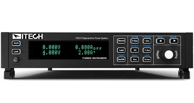 아이텍 ITECH IT-M3600 회생형 양방향 DC 전원공급기 전면 제품 이미지