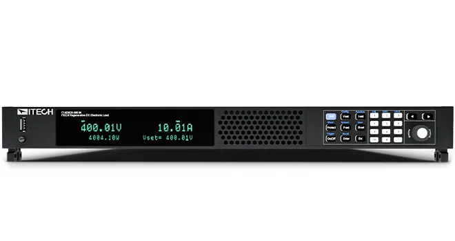아이텍 ITECH IT-M3800 회생형 DC 전자부하 전면 제품 이미지