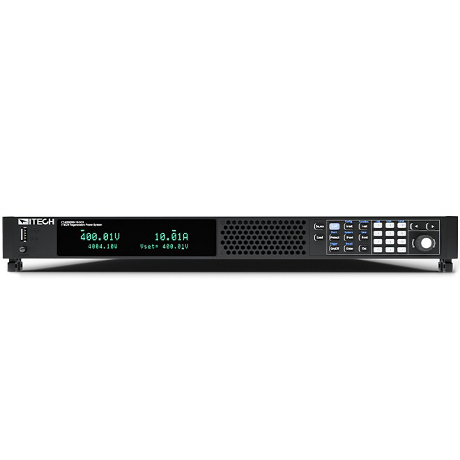 ITECH IT-M3900B 회생형 양방향 DC 전원공급기 정면 패널 이미지