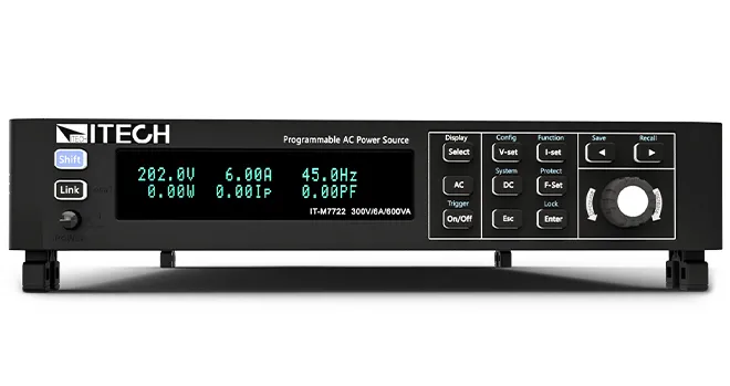 아이텍 ITECH IT-M7700 고성능 프로그래머블 AC 전원공급기 전면 제품 이미지