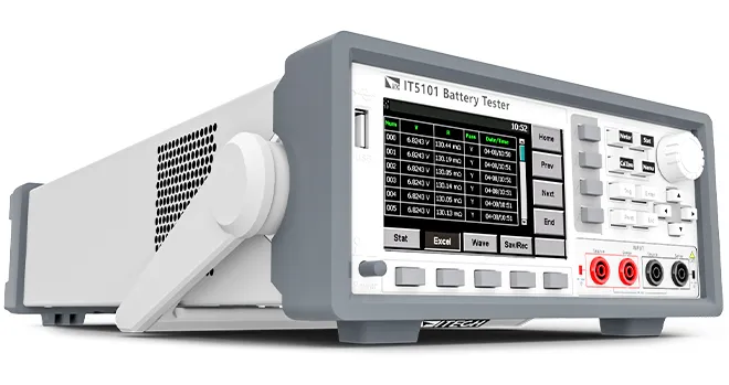 아이텍 ITECH IT5100 배터리 내부저항 테스터 전면 사선 제품 이미지