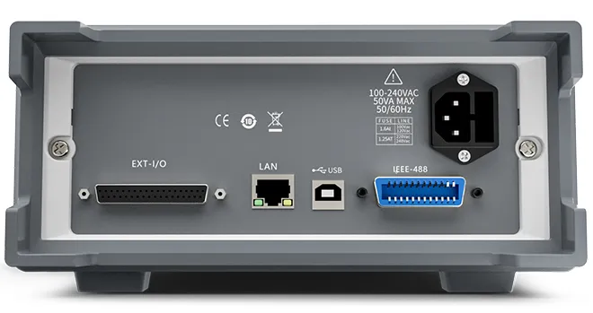 아이텍 ITECH IT5100 배터리 내부저항 테스터 후면 통신 포트와 EXT I/O 단자 이미지