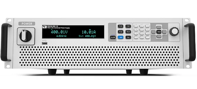 아이텍 ITECH IT6000C 양방향 프로그래머블 DC 전원공급기 전면 제품 이미지
