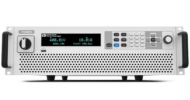 아이텍 ITECH IT6000D 고출력 프로그래머블 DC 전원공급기 전면 디스플레이와 조작부 이미지