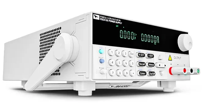아이텍 ITECH IT6800A/B Dual-range 프로그래머블 DC 전원공급기 전면 사선 제품 이미지