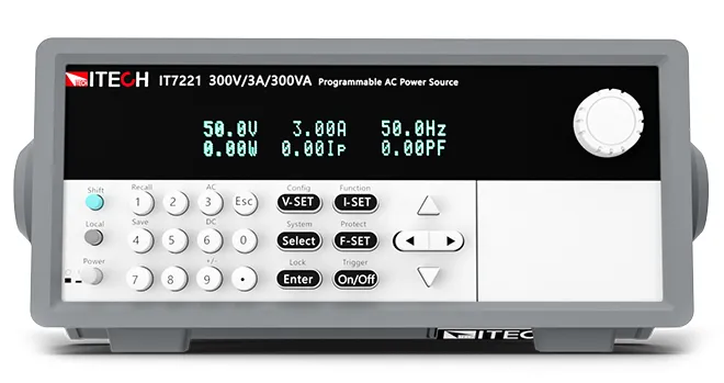 아이텍 ITECH IT7200 시리즈 프로그래머블 AC/DC 전원공급기 전면 제품 이미지