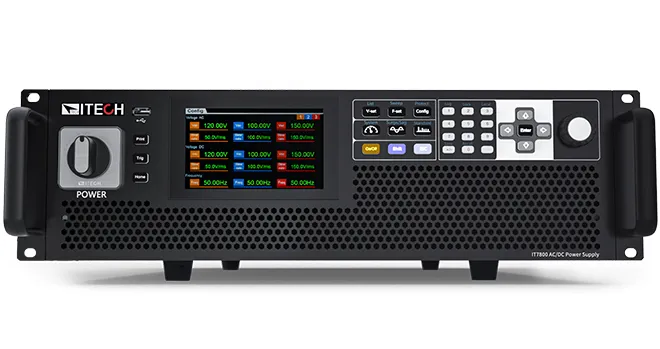아이텍 ITECH IT7800 고출력 프로그래머블 AC/DC 전원공급기 전면 제품 이미지
