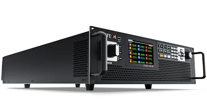 아이텍 ITECH IT7800E 고전력 프로그래머블 AC/DC 전원공급기 전면 사선 제품 이미지