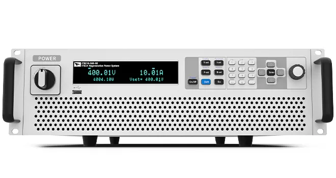 아이텍 ITECH IT8000 회생형 DC 전자부하 전면 제품 이미지