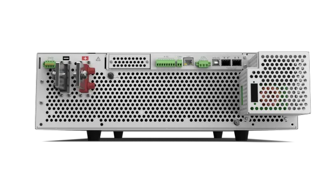 아이텍 ITECH IT8000 회생형 DC 전자부하 후면 단자 및 인터페이스 이미지