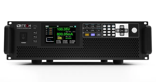 아이텍 ITECH IT8100A/E 초고속 고전력 DC 전자부하 전면 제품 이미지
