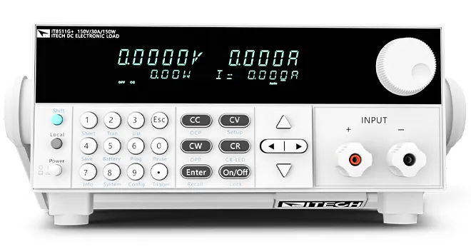 아이텍 ITECH IT8500G+ 프로그래머블 DC 전자부하 전면 제품 이미지