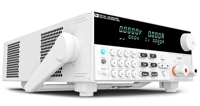 아이텍 ITECH IT8500+ 프로그래머블 DC 전자부하 전면 사선 제품 이미지