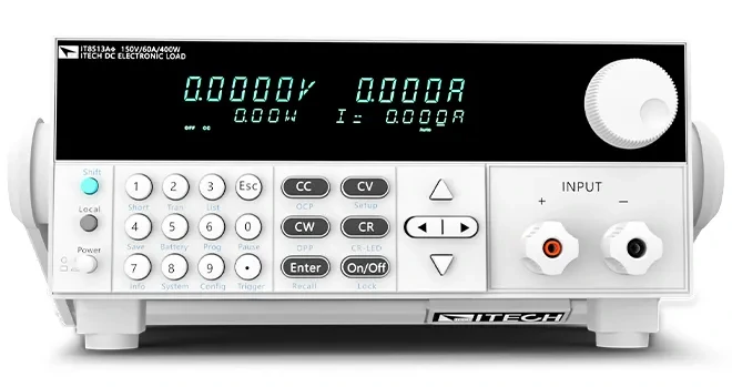 아이텍 ITECH IT8500+ 프로그래머블 DC 전자부하 전면 제품 이미지