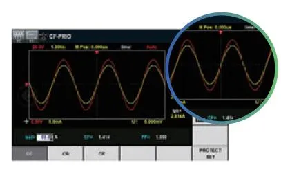 아이텍 ITECH IT8600 AC/DC 전자부하 전압 전류 파형 표시 기능 이미지