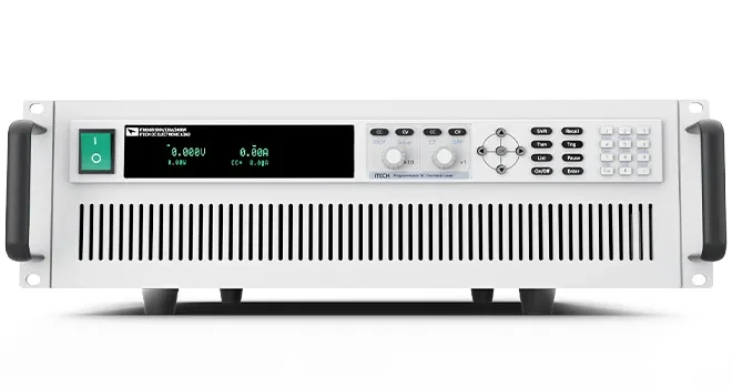 아이텍 ITECH IT8800 고전력 DC 전자부하 전면 패널 제품 이미지