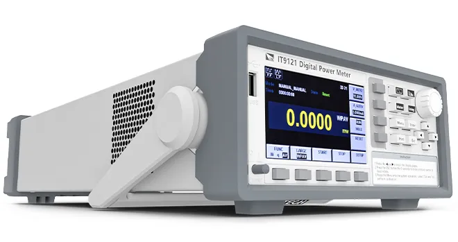 아이텍 ITECH IT9100 파워미터 전면 사선 제품 이미지