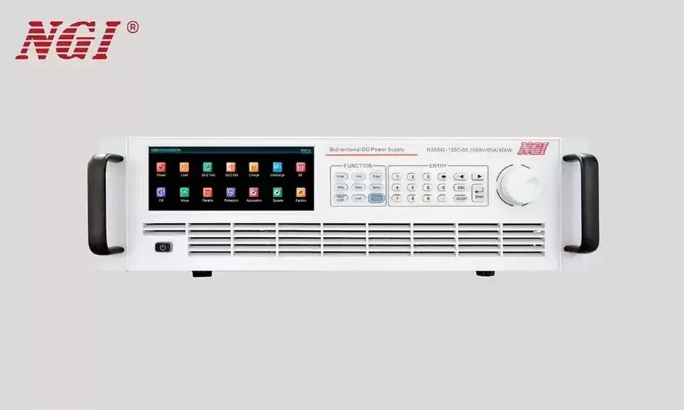 엔지아이 NGI N35500 고전력 양방향 DC 전원공급장치 전면 제품 이미지