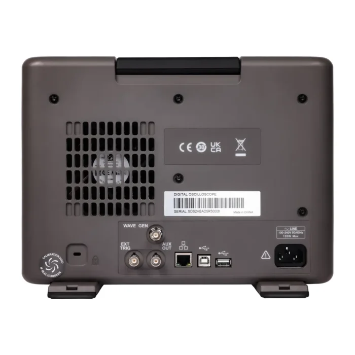 시글런트 SIGLENT SDS2000X HD 고분해능 디지털 오실로스코프 후면 썸네일 이미지