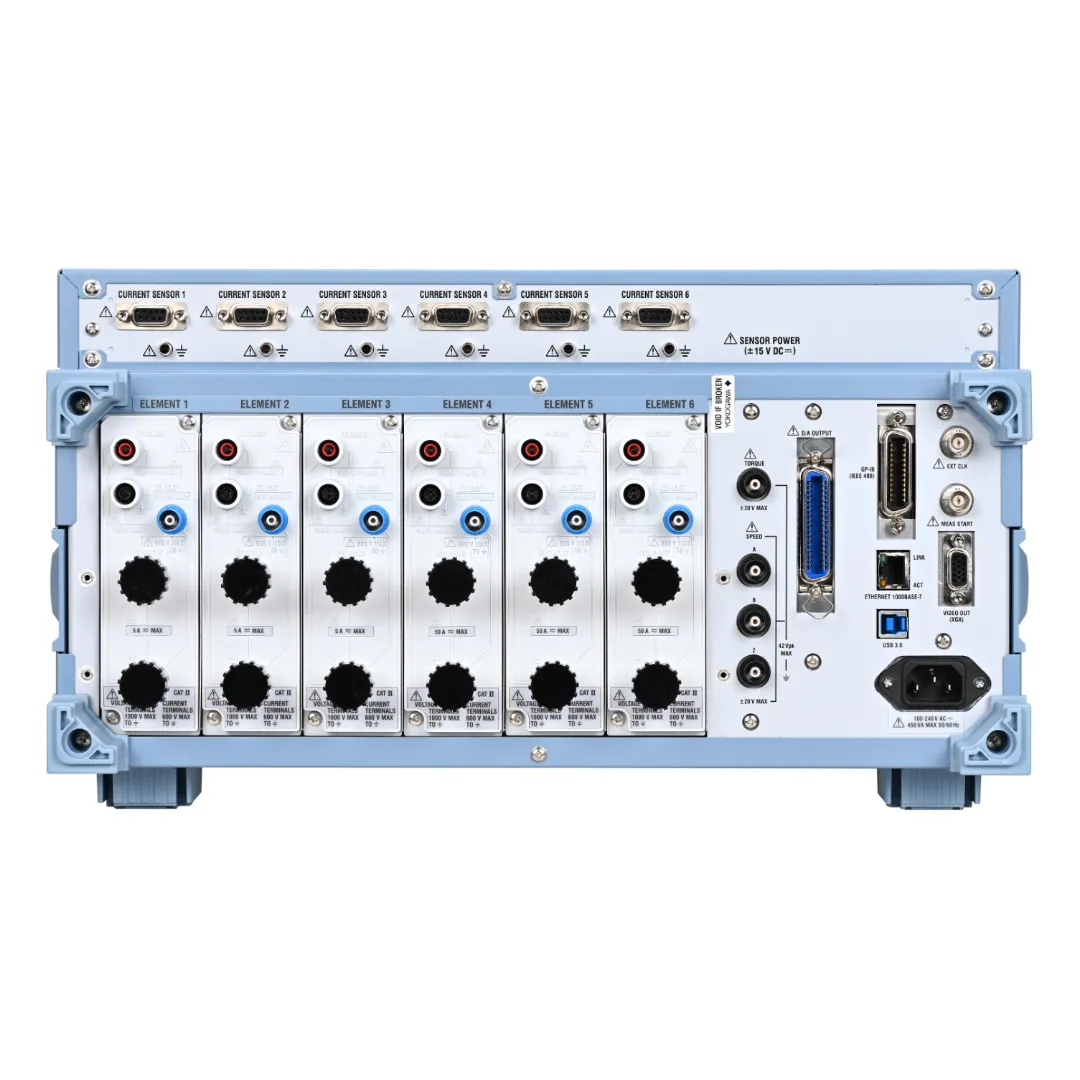 YOKOGAWA WT1800R 전력분석기 상품 후면 썸네일 이미지