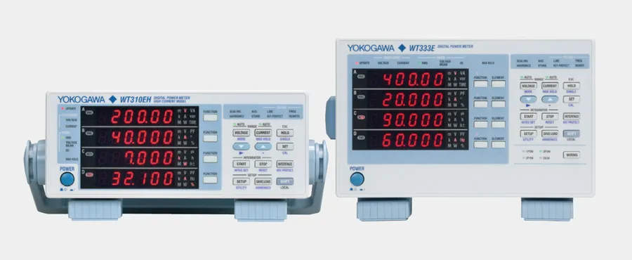 요꼬가와 YOKOGAWA WT300E 시리즈 제품 라인업 이미지